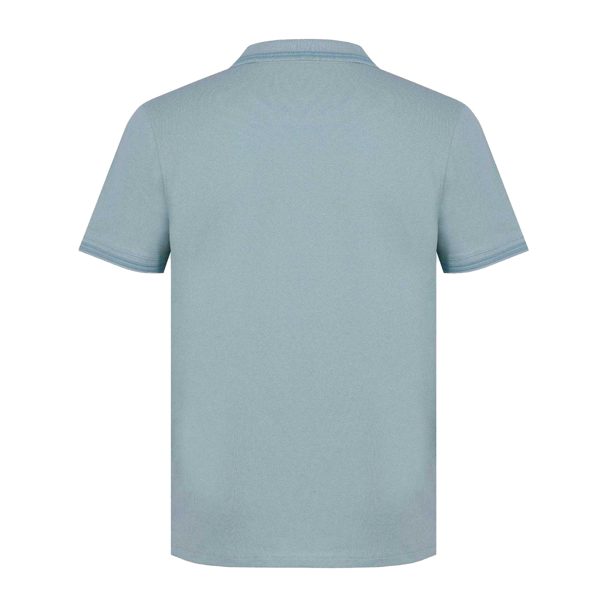 Blue - Back - Firetrap Mens Lazer Logo Cotton Polo Shirt