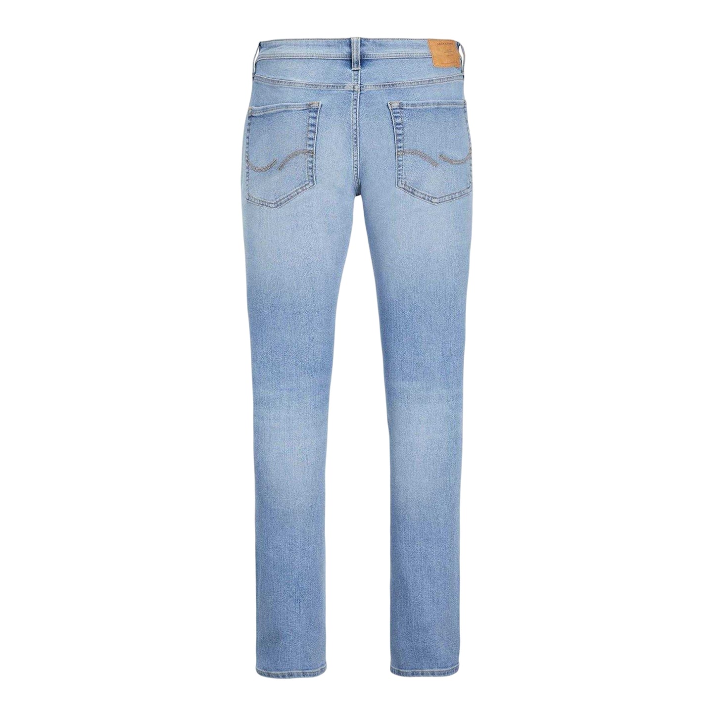 Blue Denim - Back - Jack And Jones Mens +Mike Original Jeans