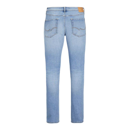 Blue Denim - Back - Jack And Jones Mens +Mike Original Jeans