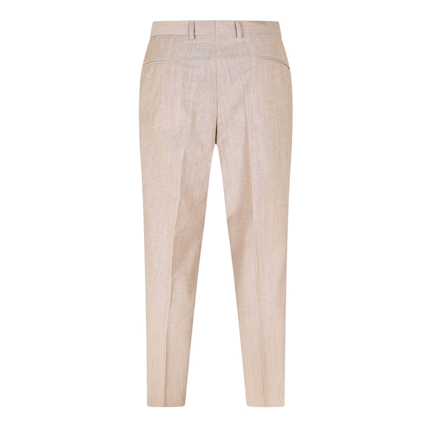Medium Beige - Back - Boss Mens H-Genius 242 Tailored Trousers