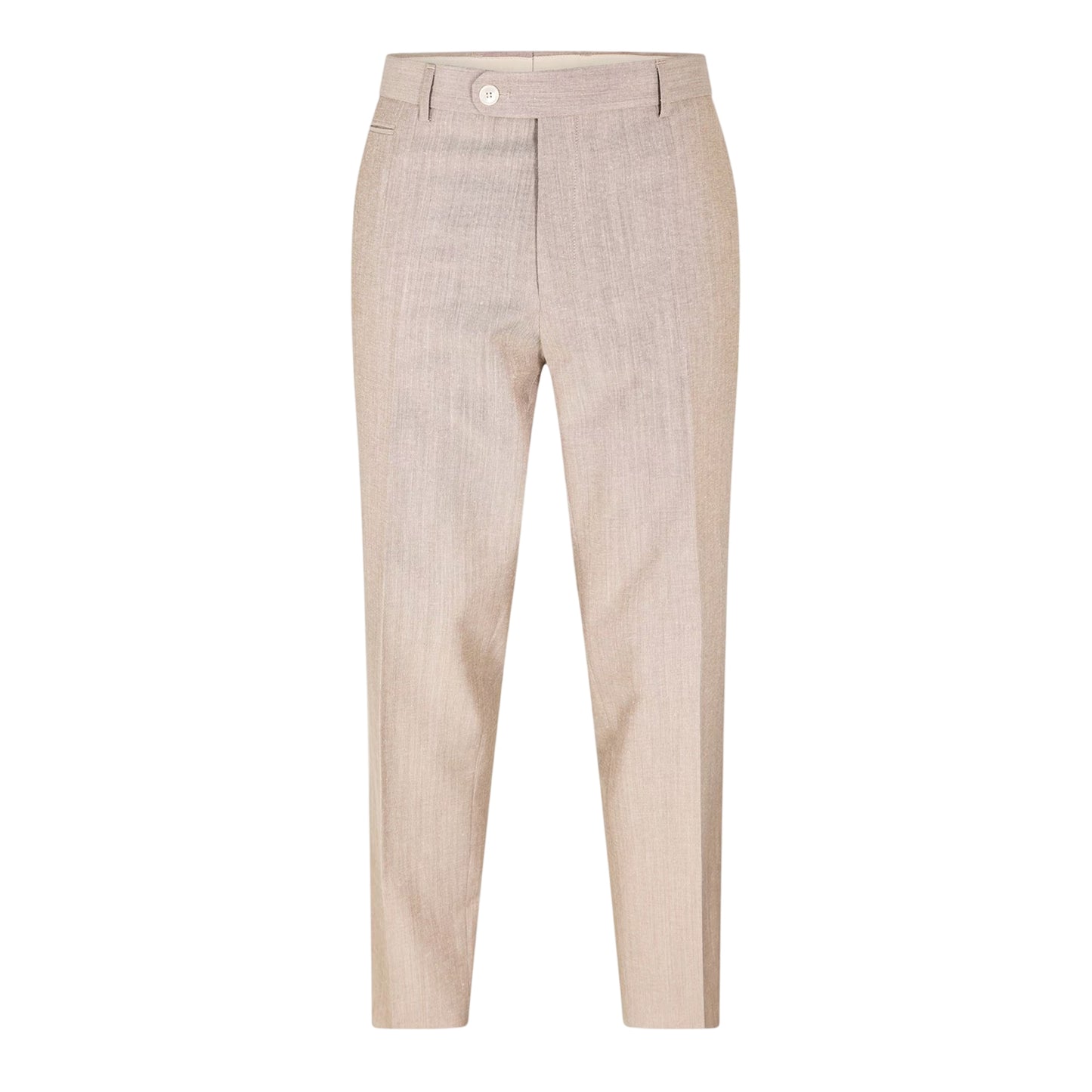 Medium Beige - Front - Boss Mens H-Genius 242 Tailored Trousers