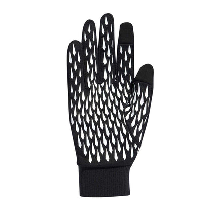 Black-White - Back - Adidas Unisex Adult Real Madrid CF Sports Gloves