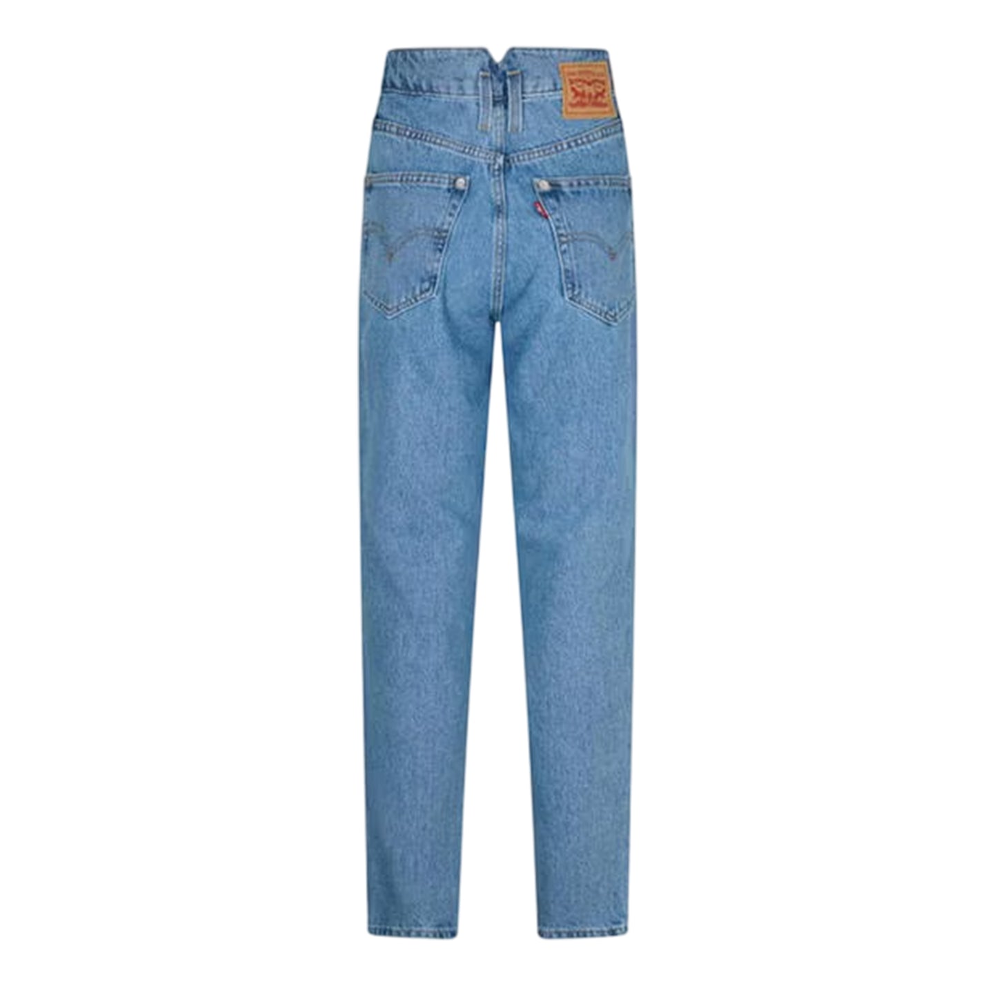 Denim - Back - Levis Womens-Ladies Notch Mom Jeans
