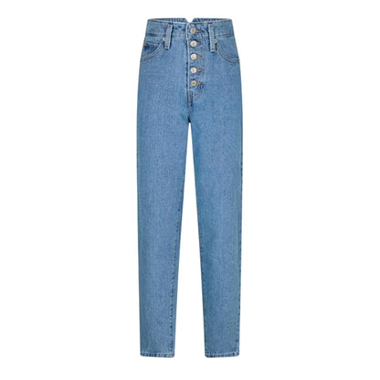 Denim - Front - Levis Womens-Ladies Notch Mom Jeans