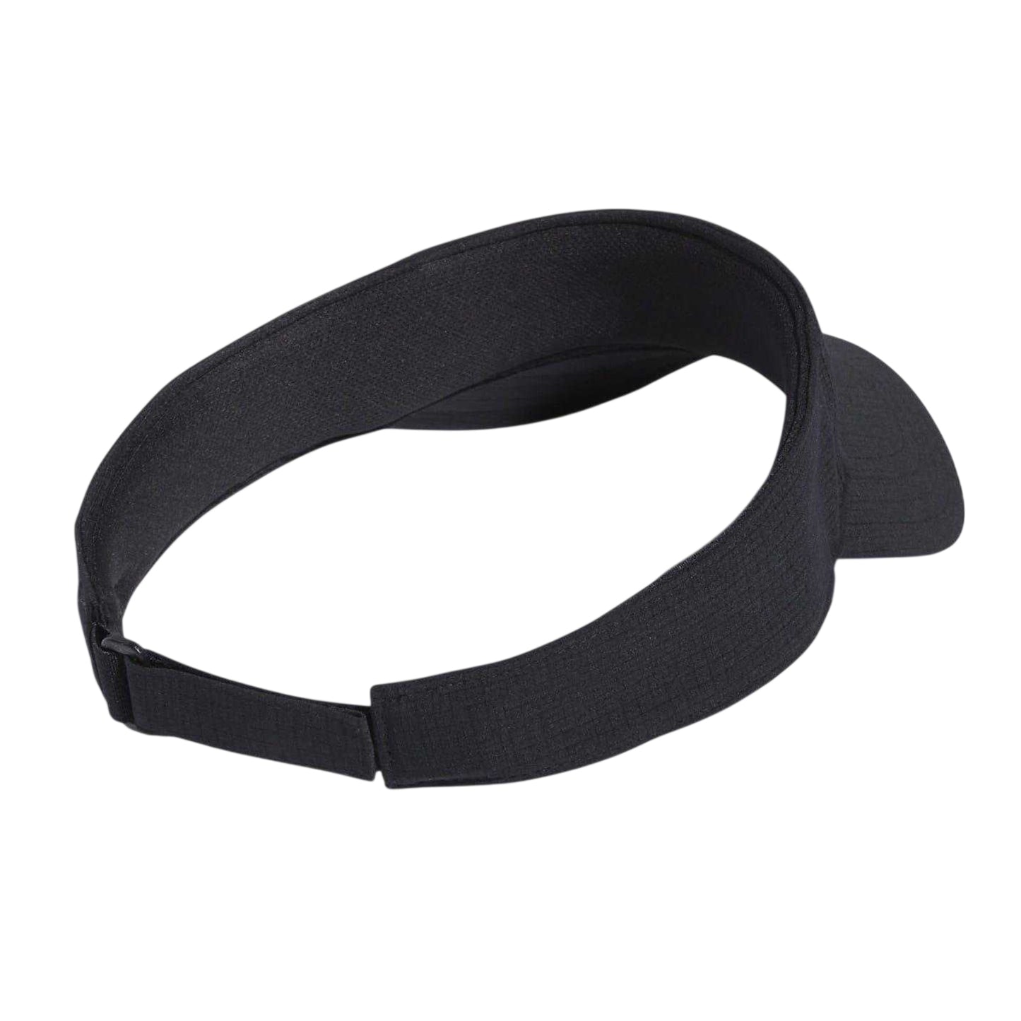 Black - Back - Adidas Mens Grid Golf Visor