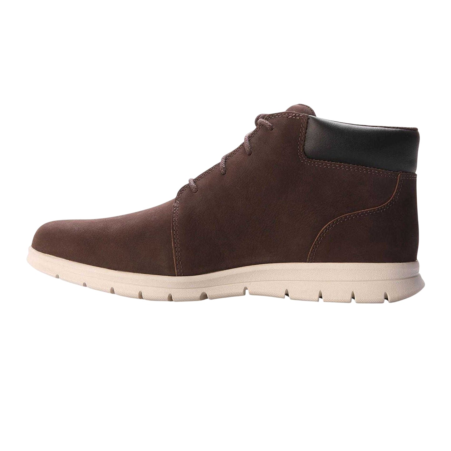 Brown - Back - Timberland Mens Graydon Basic Leather Mid Boots