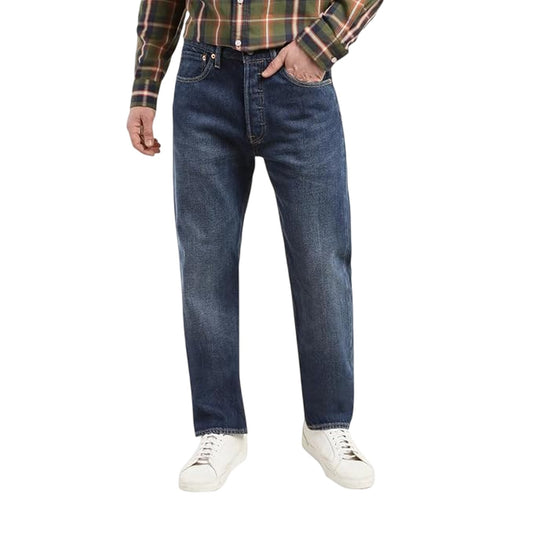 Blue - Front - Levis Boys 501 Original Straight Leg Jeans