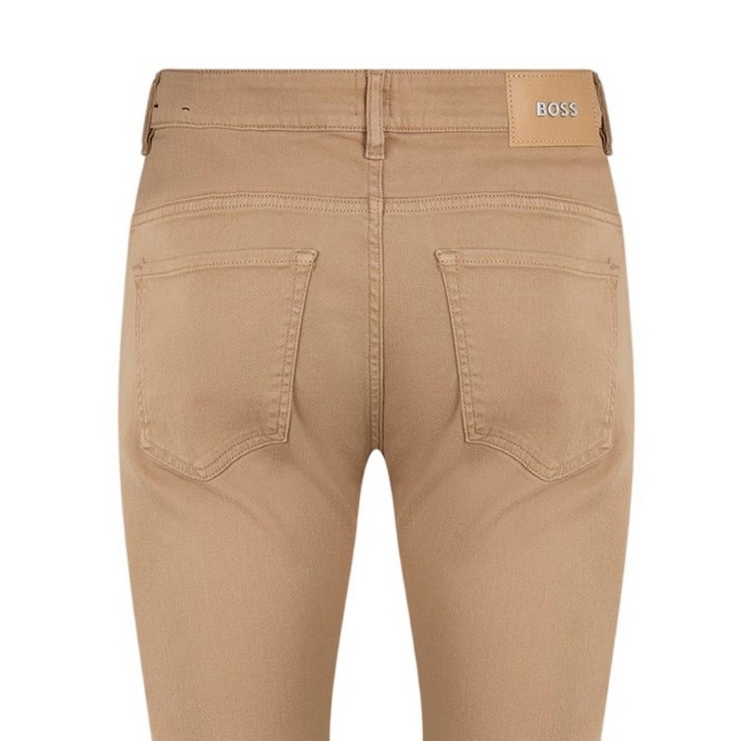 Medium Beige - Lifestyle - Boss Mens Denim 5 Pockets Jeans
