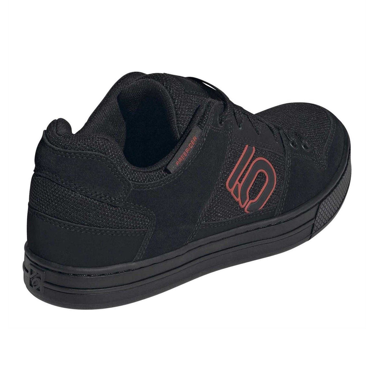 Core Black - Back - Adidas Mens Freerider Leather Low Cut Shoes