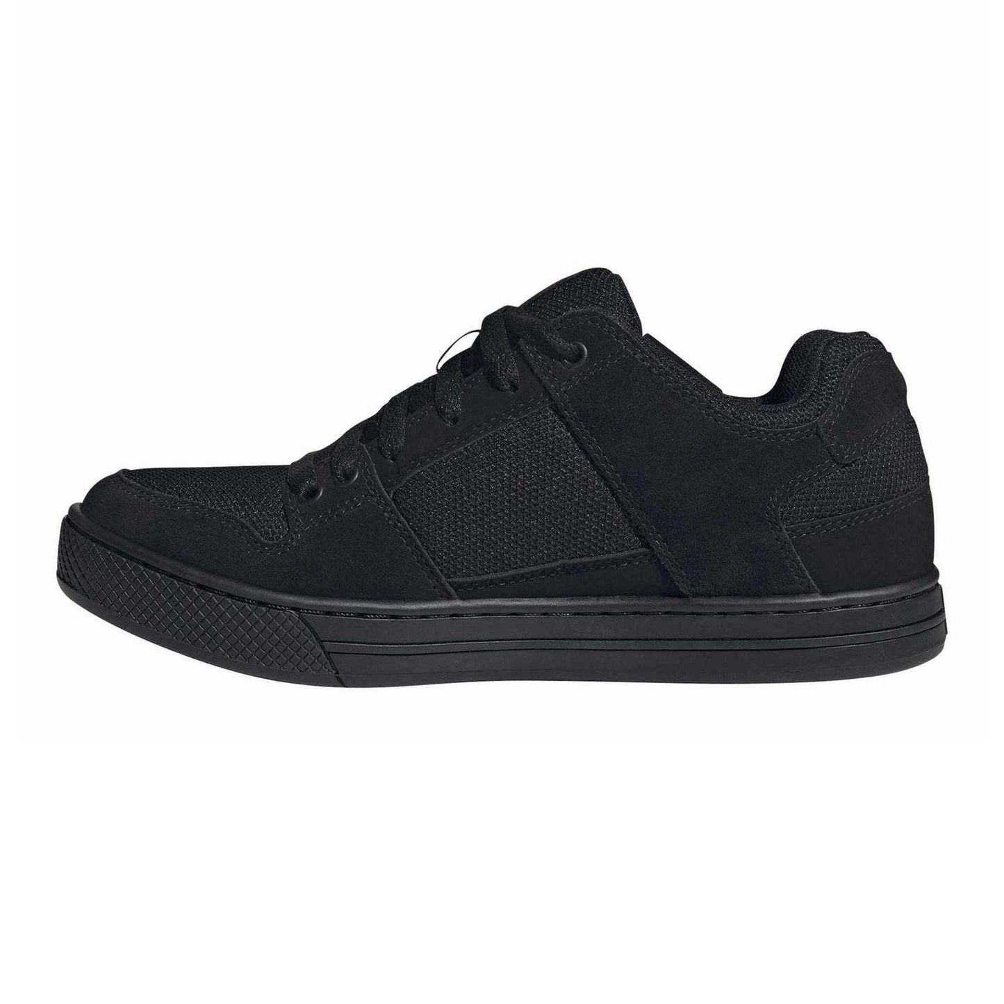 Core Black - Side - Adidas Mens Freerider Leather Low Cut Shoes
