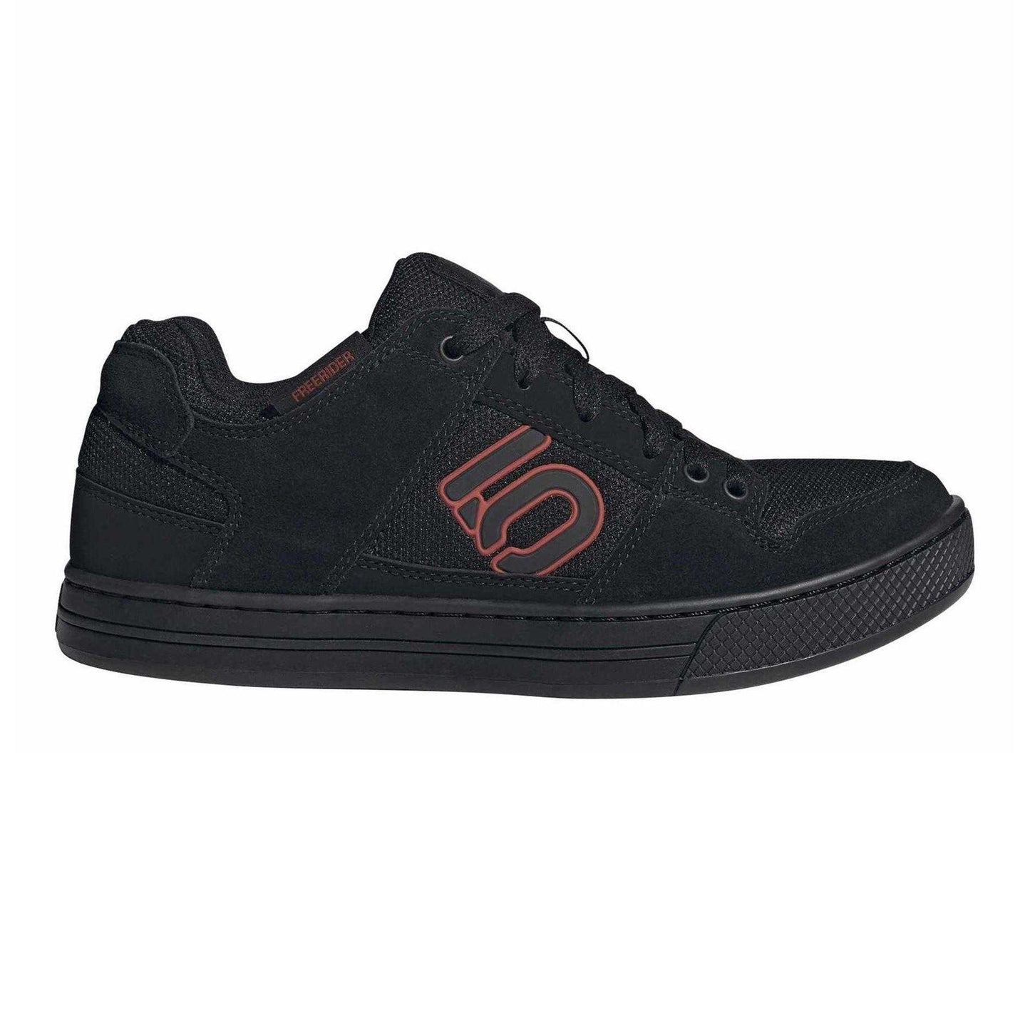 Core Black - Front - Adidas Mens Freerider Leather Low Cut Shoes