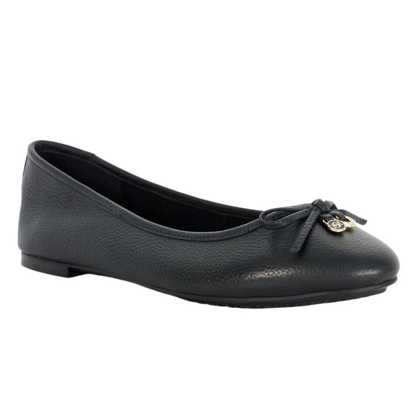 Black - Lifestyle - Dune London Womens-Ladies Harpington Leather Pumps