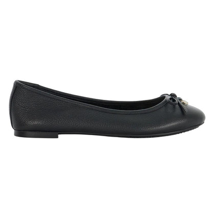 Black - Front - Dune London Womens-Ladies Harpington Leather Pumps