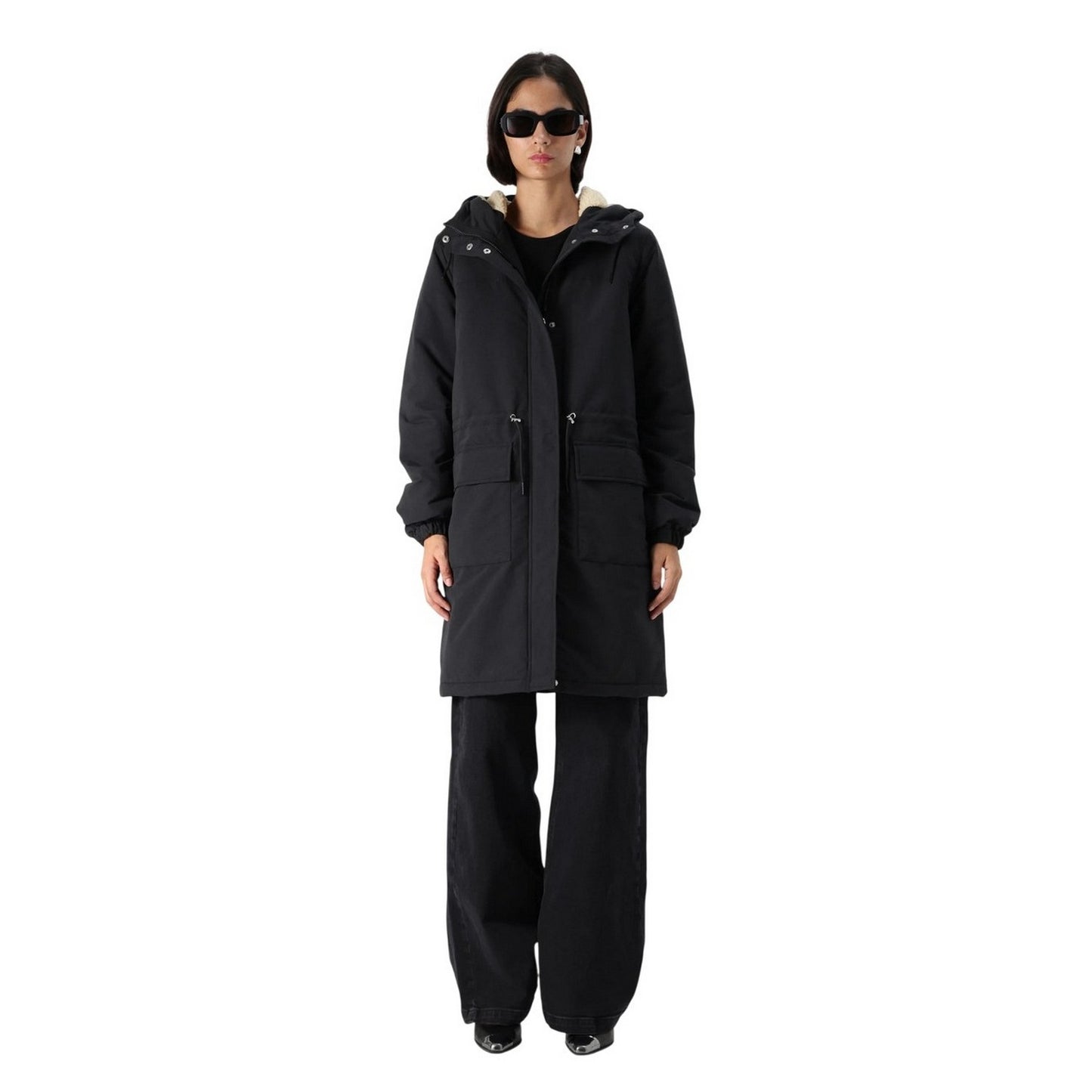 Black - Lifestyle - Timberland Womens-Ladies Parka