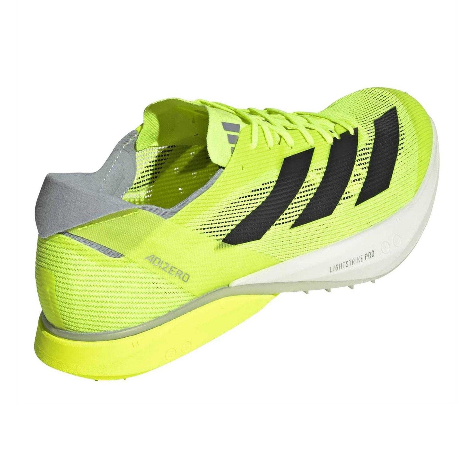 Lucid Lemon - Back - Adidas Mens Adizero Avanti 99 Lace Up Shoes