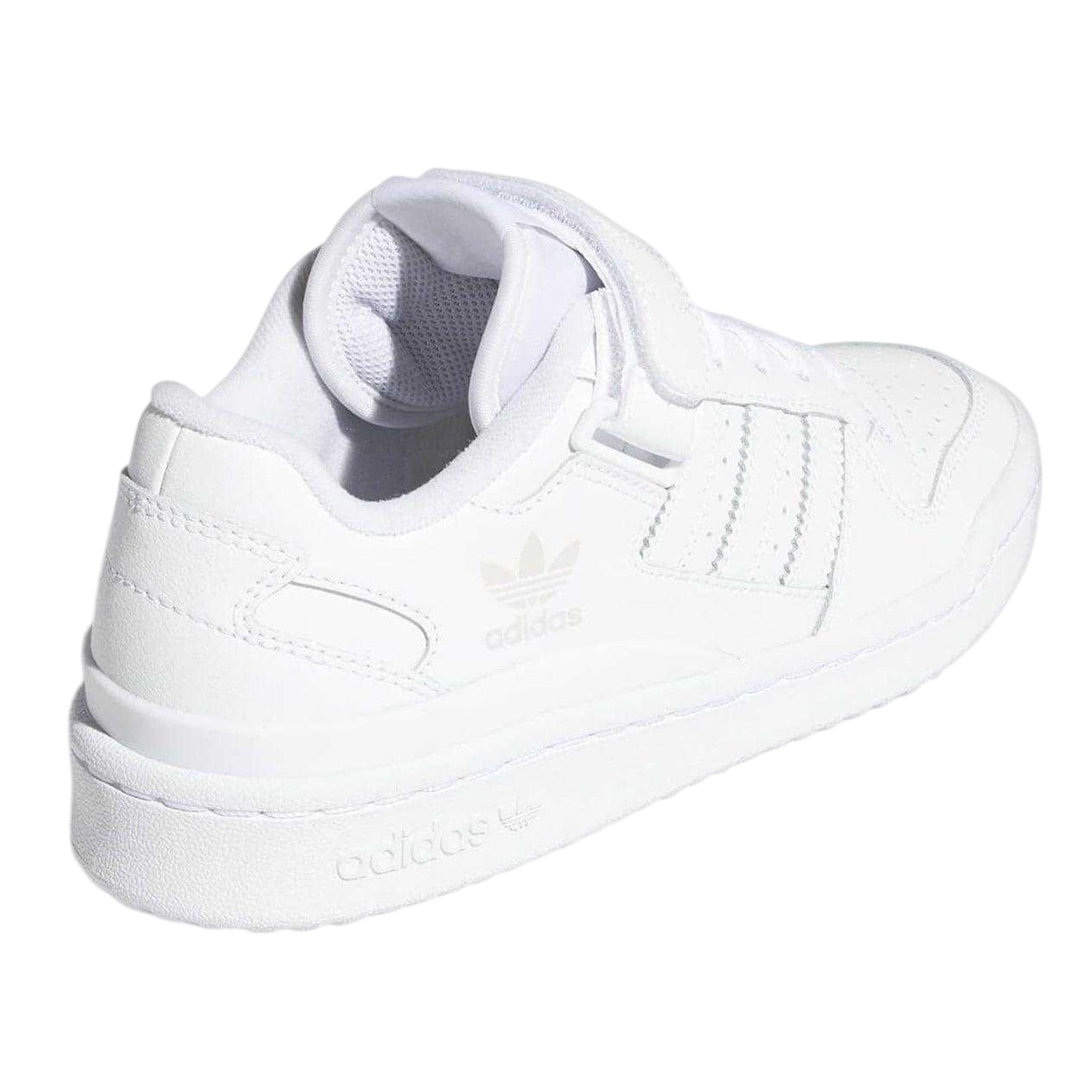 White - Back - Adidas Mens Forum Low Cut Shoes