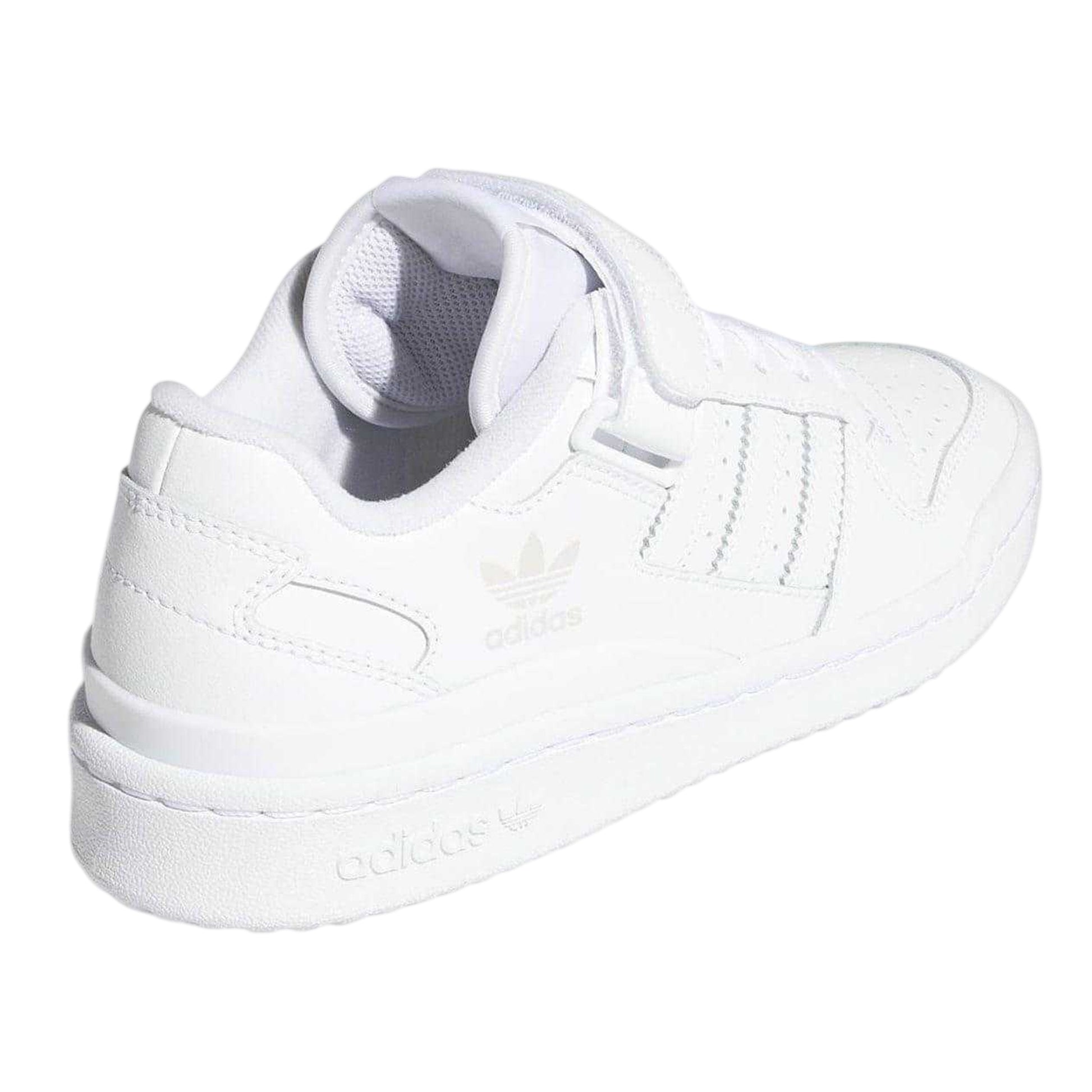 White - Back - Adidas Mens Forum Low Cut Shoes