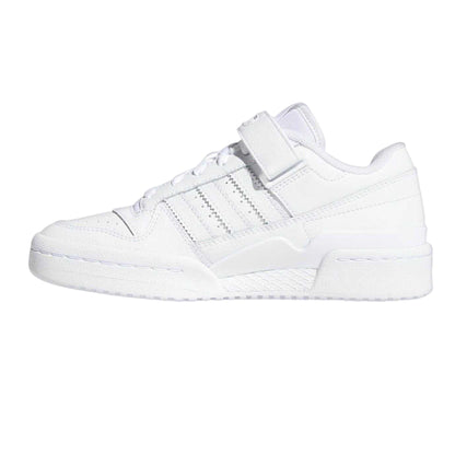 White - Side - Adidas Mens Forum Low Cut Shoes