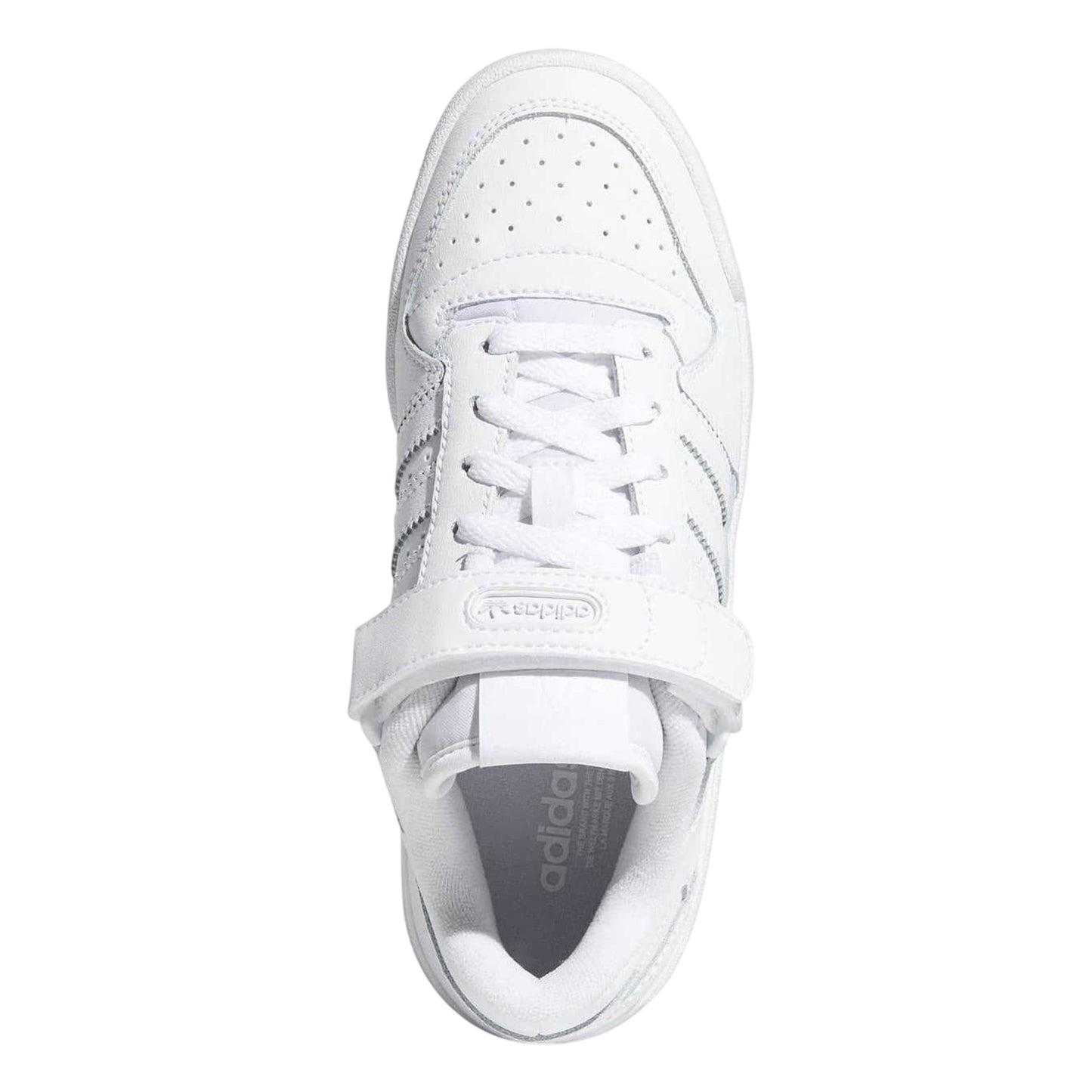 White - Lifestyle - Adidas Mens Forum Low Cut Shoes