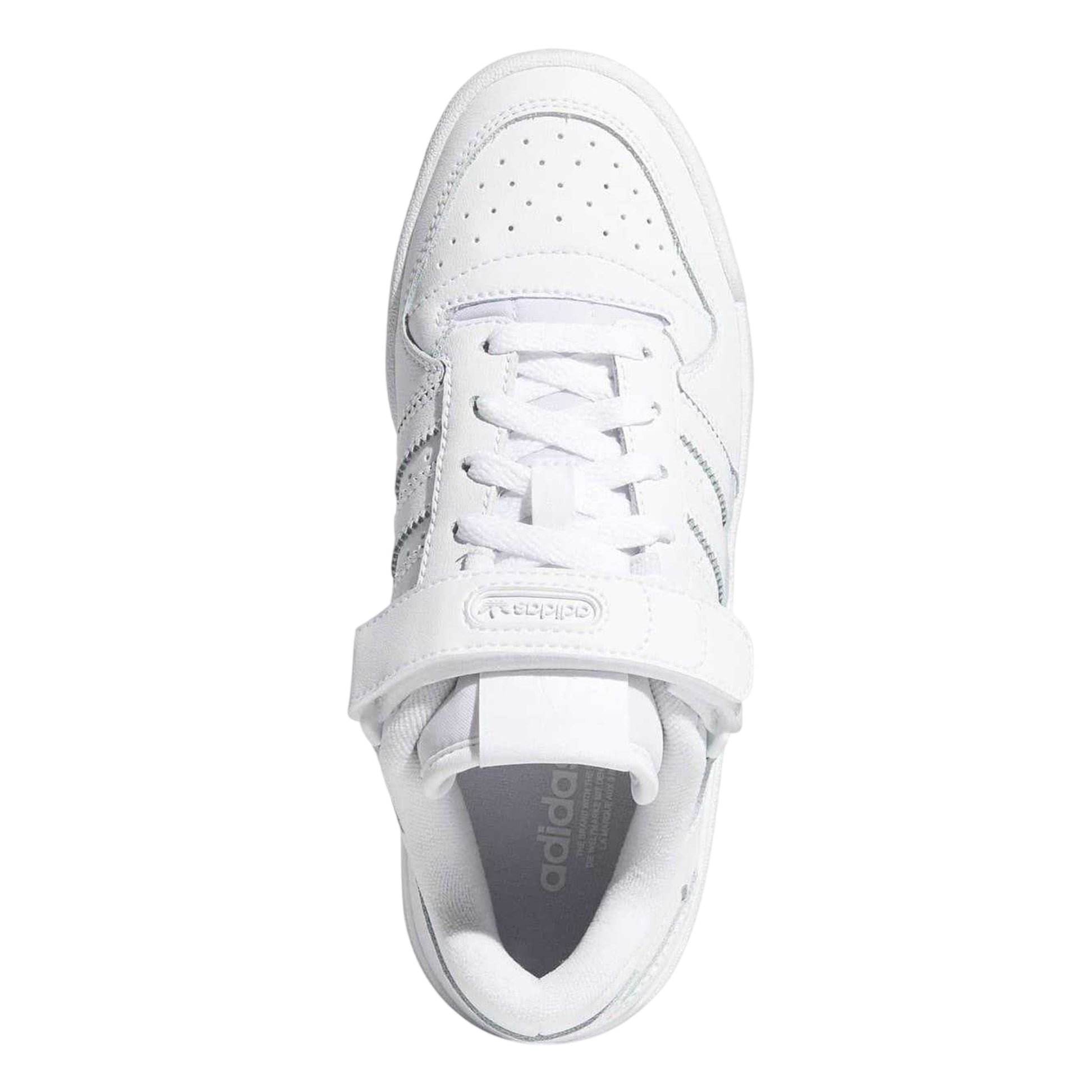 White - Lifestyle - Adidas Mens Forum Low Cut Shoes