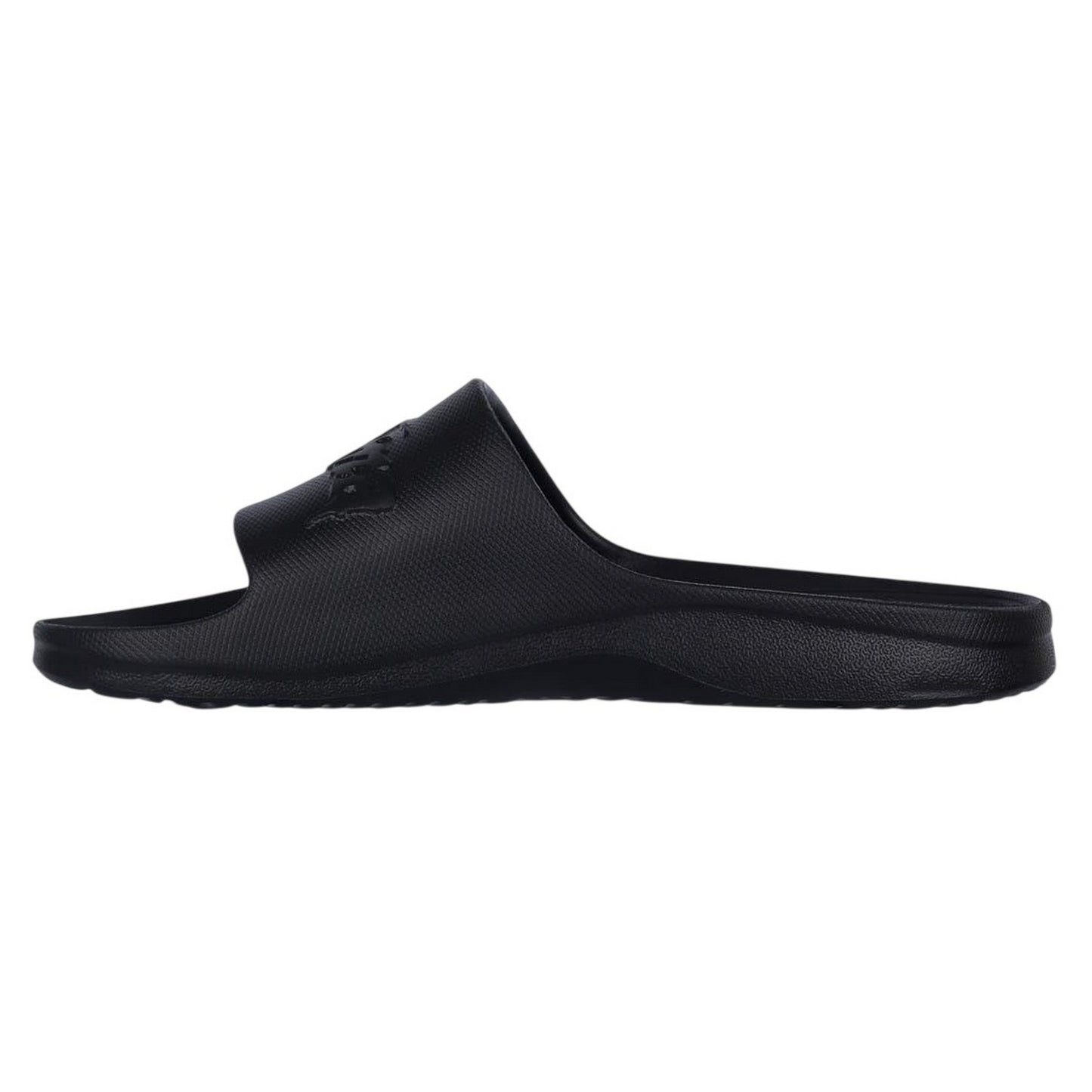 Black - Side - Hot Tuna Mens Logo Slides