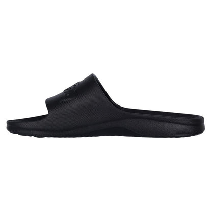 Black - Side - Hot Tuna Mens Logo Slides