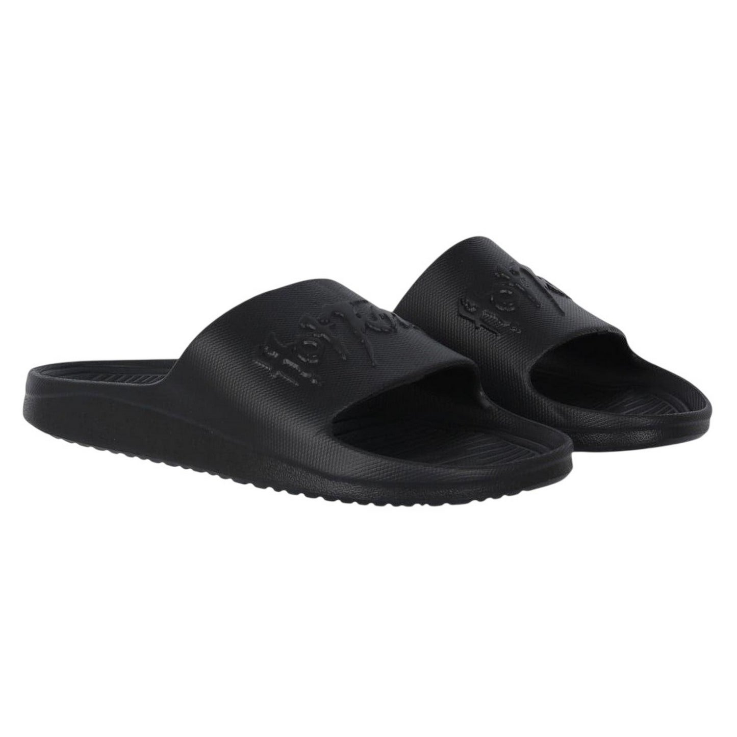 Black - Lifestyle - Hot Tuna Mens Logo Slides