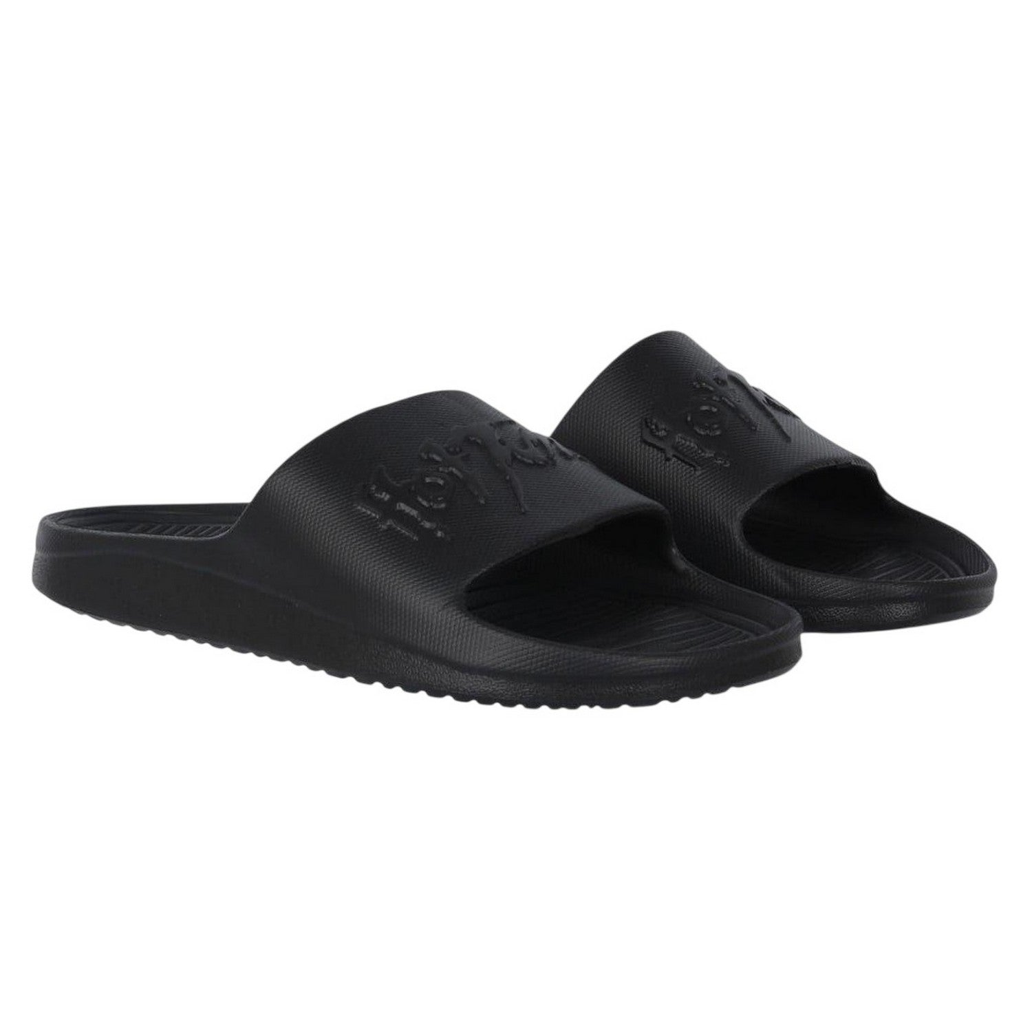 Black - Lifestyle - Hot Tuna Mens Logo Slides