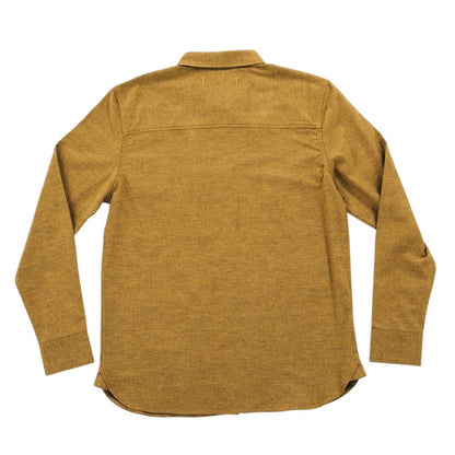 Dijon - Back - Roamers Mens Willow Collared Long-Sleeved Shirt
