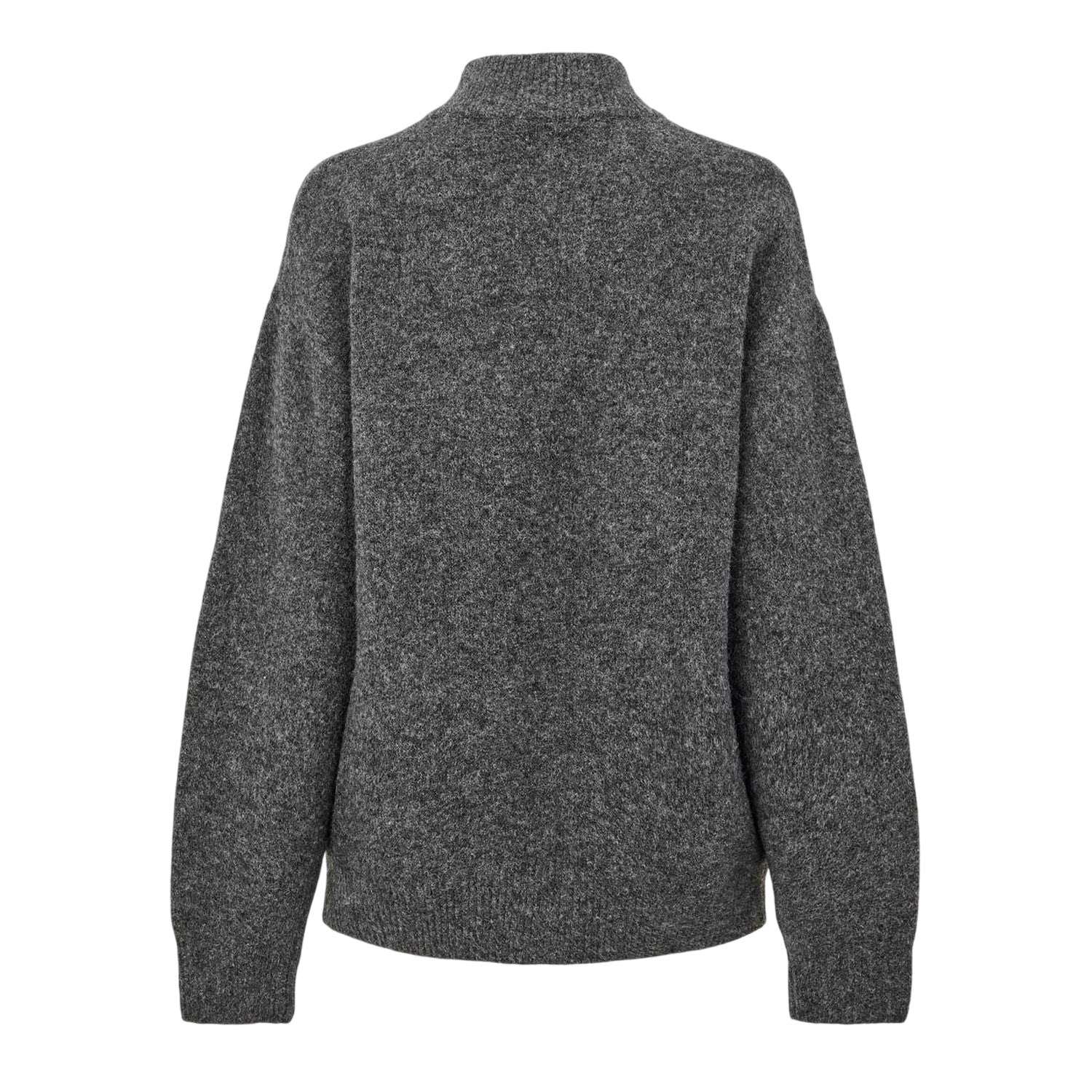 Charcoal - Back - Couture Unisex Adult Distressed Jacket