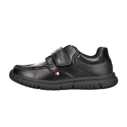 Black - Back - Tommy Hilfiger Womens-Ladies Hook and Loop Trainers