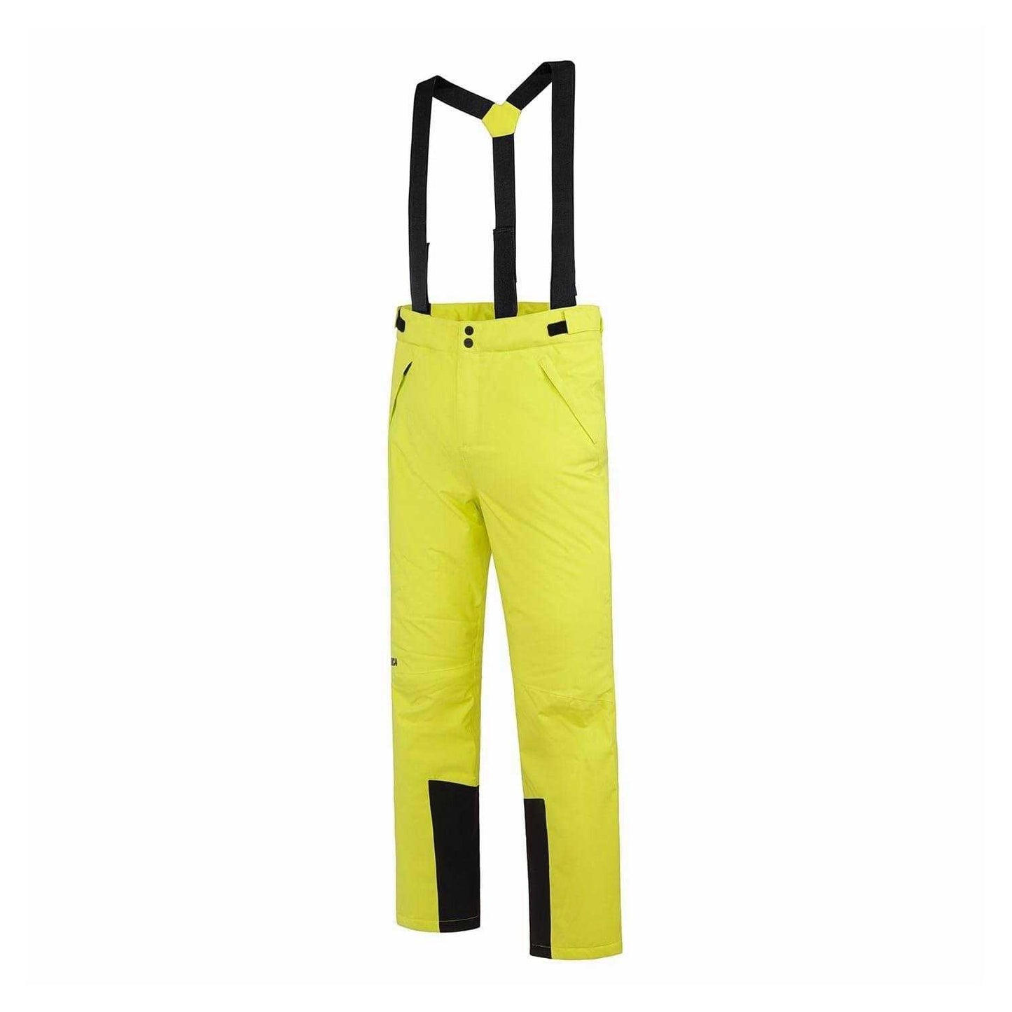 Lime - Side - Nevica Mens Meribel Skiing Ski Trousers