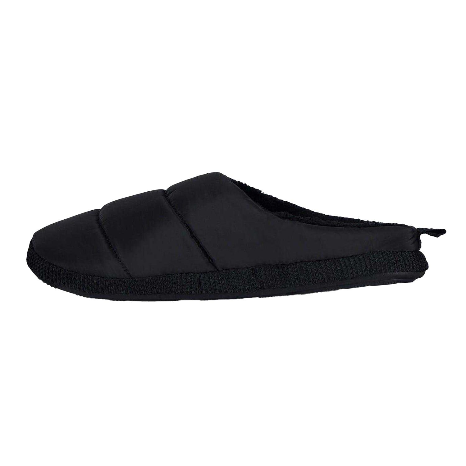 Black - Back - Farah Mens Mule Slippers