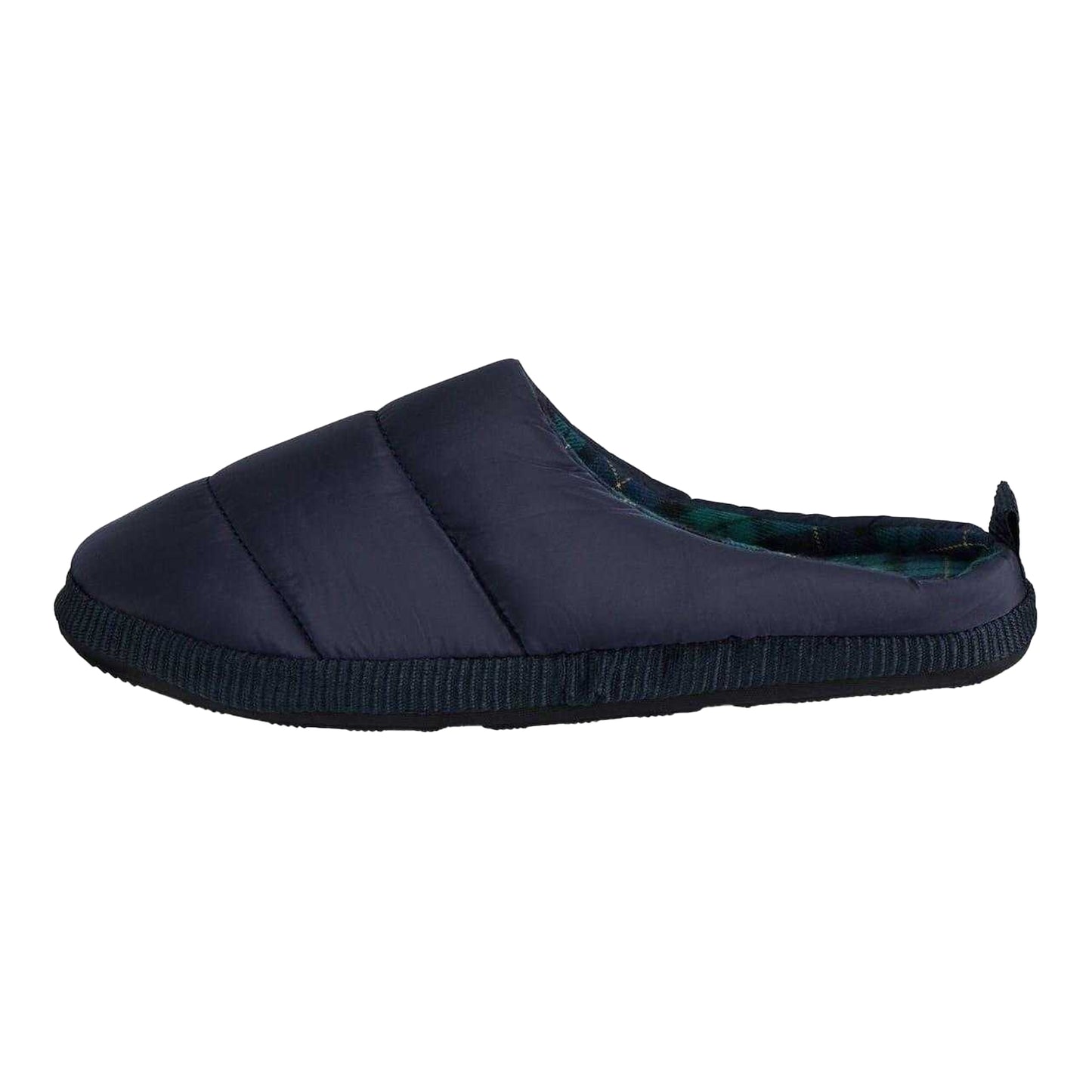 Navy - Back - Farah Mens Mule Slippers