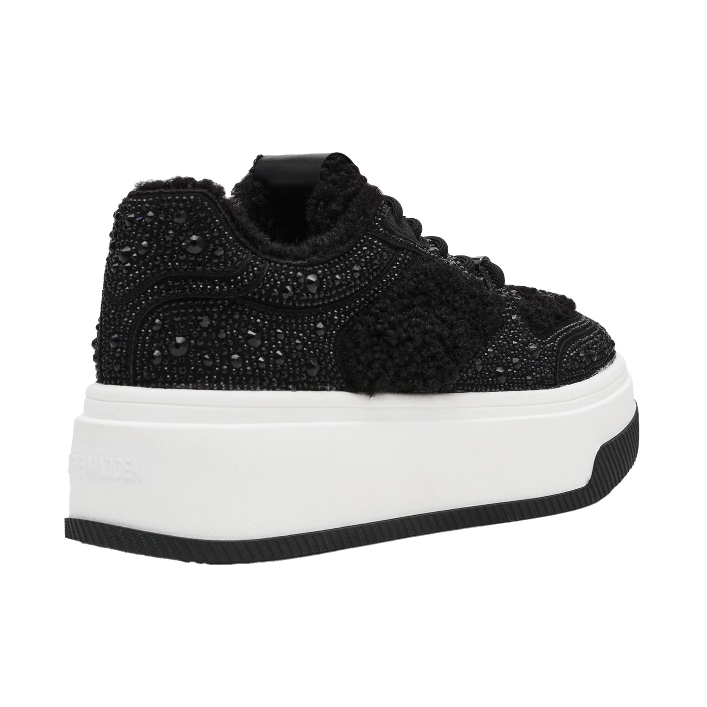 Black - Back - Steve Madden Womens-Ladies Dynamo RF Trainers