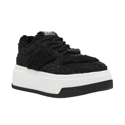 Black - Pack Shot - Steve Madden Womens-Ladies Dynamo RF Trainers