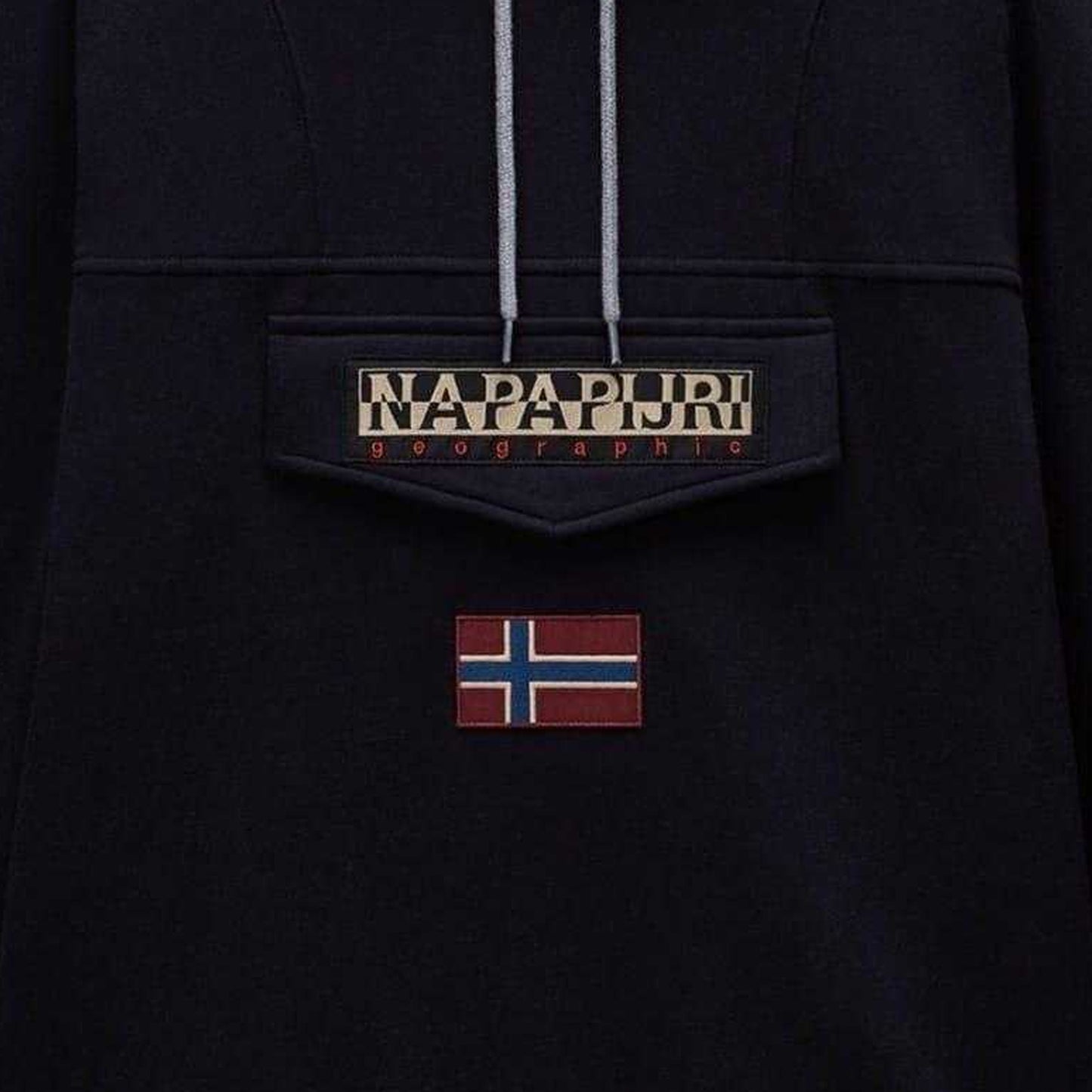 Black Beauty - Side - Napapijri Mens Burgee Regular Hoodie