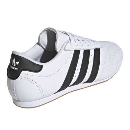 White-Black - Back - Adidas Womens-Ladies Lace Up Taekwondo Trainers