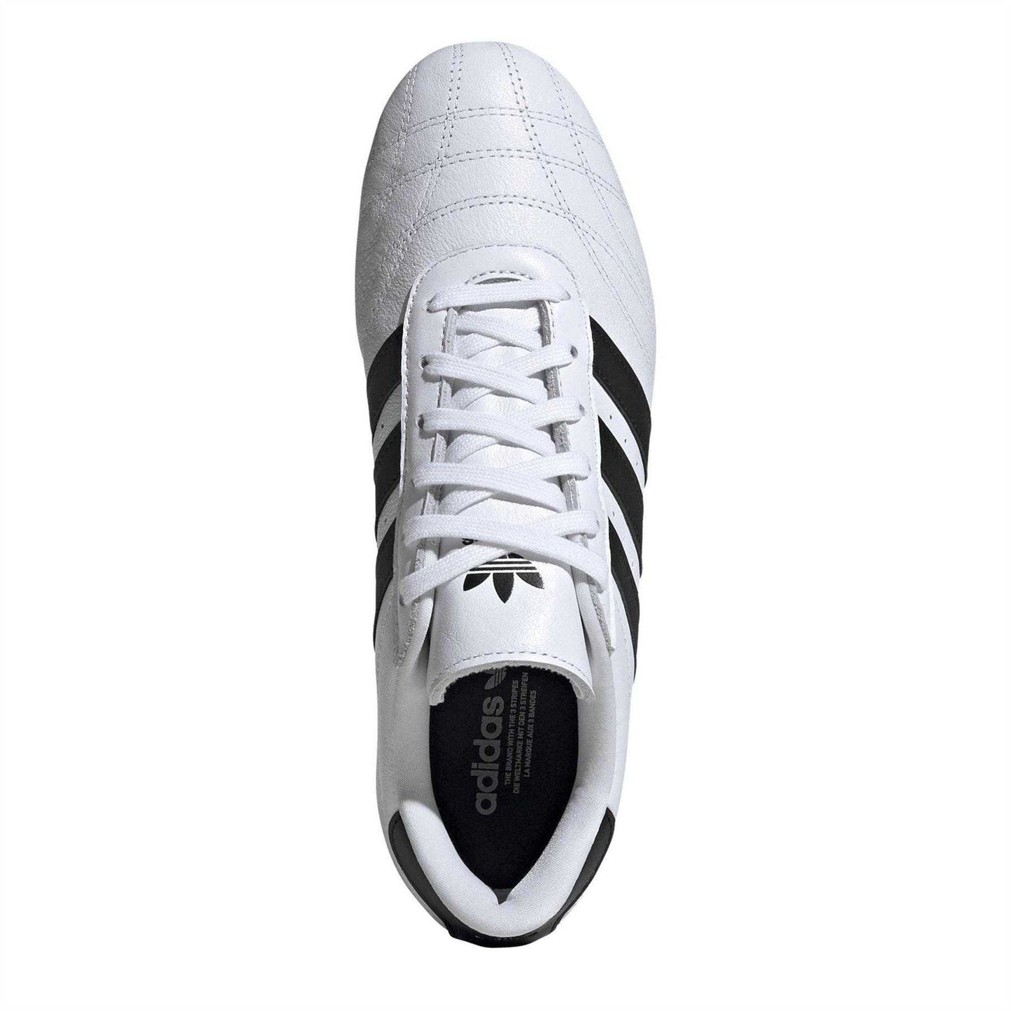 White-Black - Lifestyle - Adidas Womens-Ladies Lace Up Taekwondo Trainers
