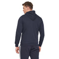 Inkwell - Back - Adidas Mens Essentials 3 Stripes Full Zip Hoodie