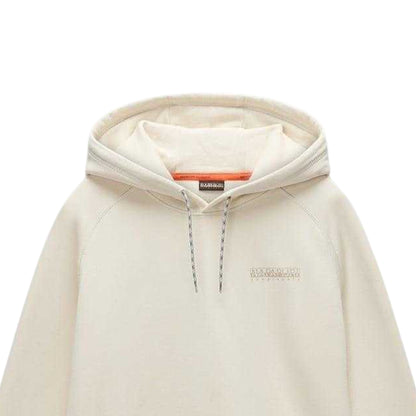 Beige - Side - Napapijri Mens Napa Hoodie