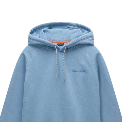 Faded Denim - Side - Napapijri Mens Napa Hoodie