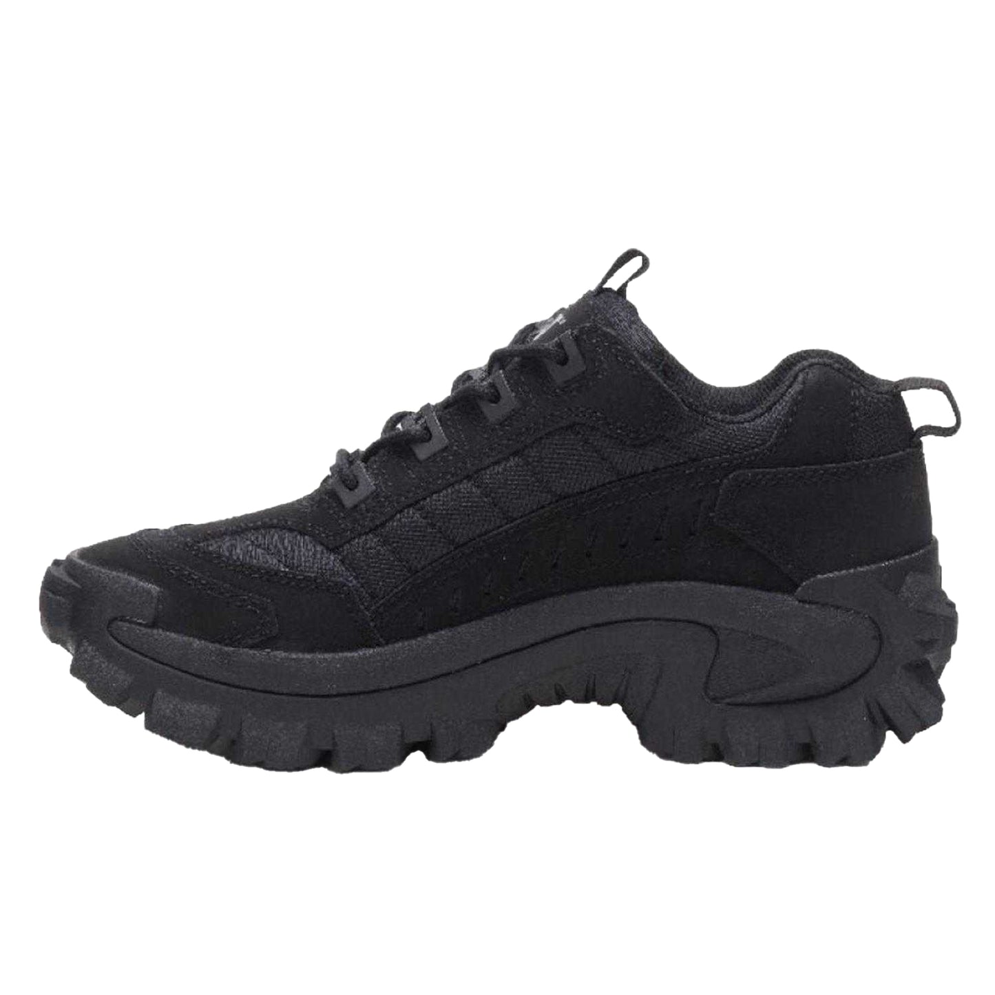 Blackout - Side - Caterpillar Mens Intruder Chunky Sole Trainers