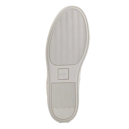 White - Pack Shot - Hugo Mens Futurism Leather Tennis Trainers