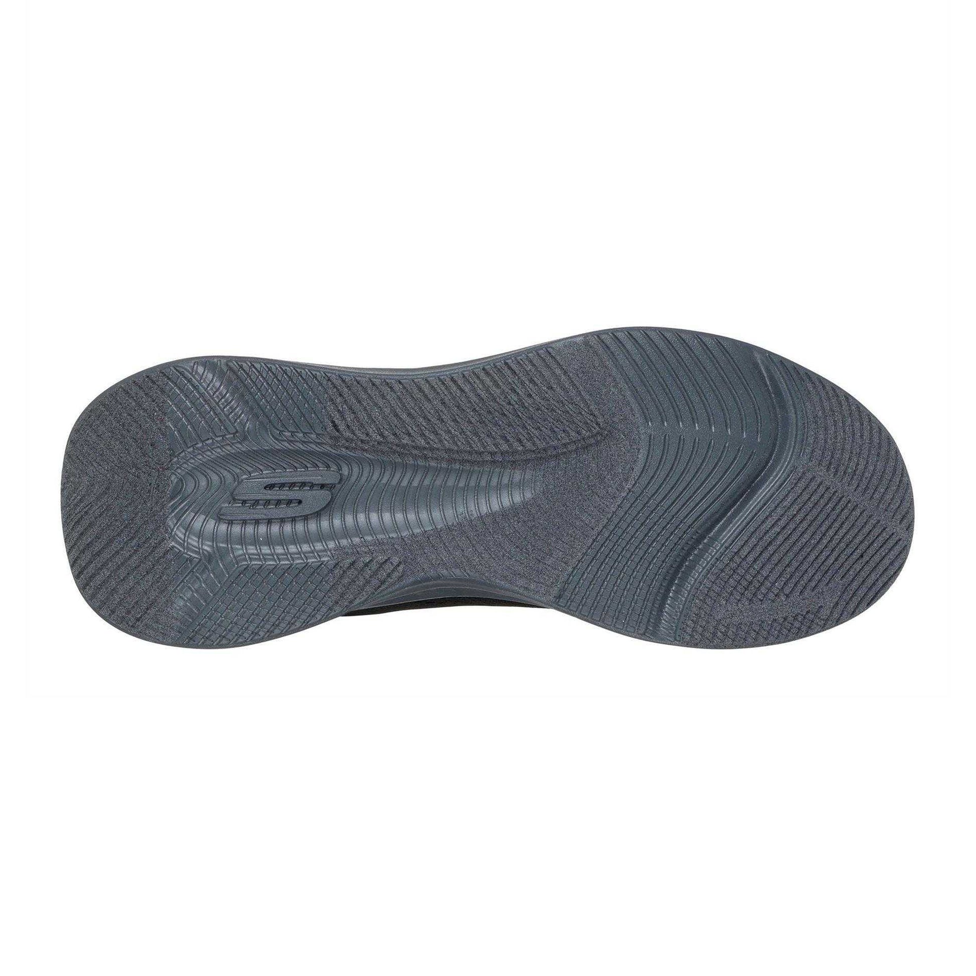 Black-Charcoal - Lifestyle - Skechers Mens Go Run Consistent Mesh Low Trainers