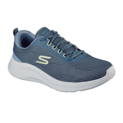 Teal - Front - Skechers Mens Go Run Consistent Mesh Low Trainers