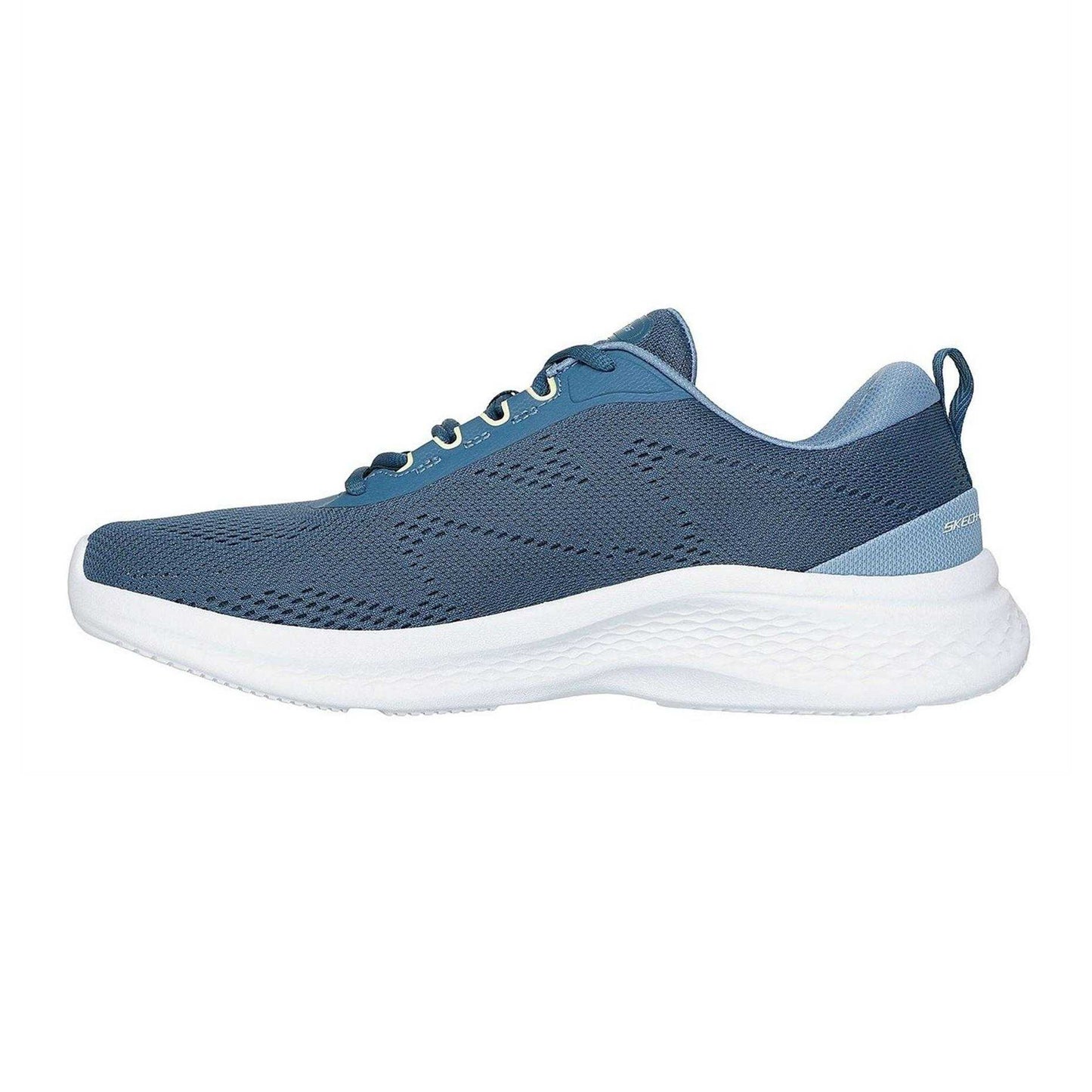 Teal - Back - Skechers Mens Go Run Consistent Mesh Low Trainers