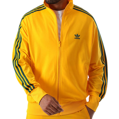 Yellow - Lifestyle - Adidas Mens Classics Side Stripe Track Top