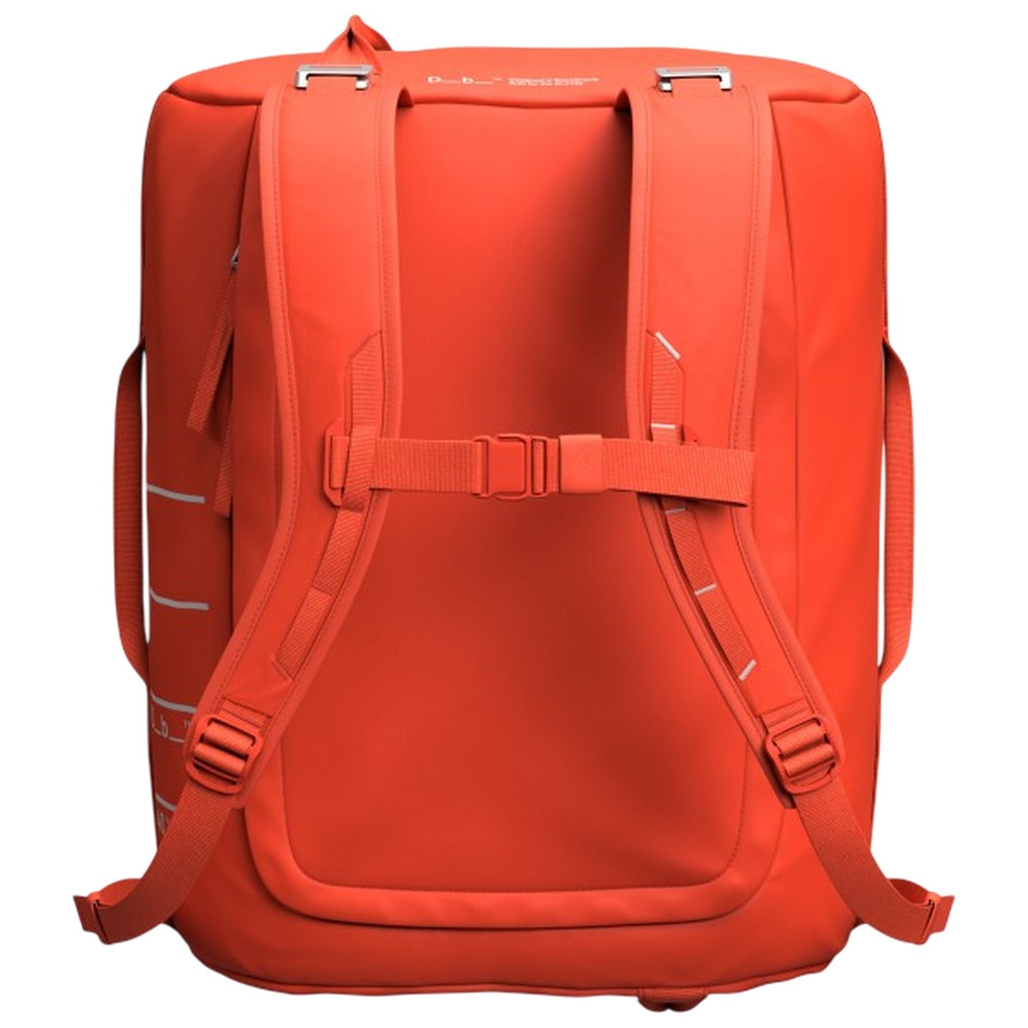Red - Back - Db Roamer Barrel 40L Duffle Bag