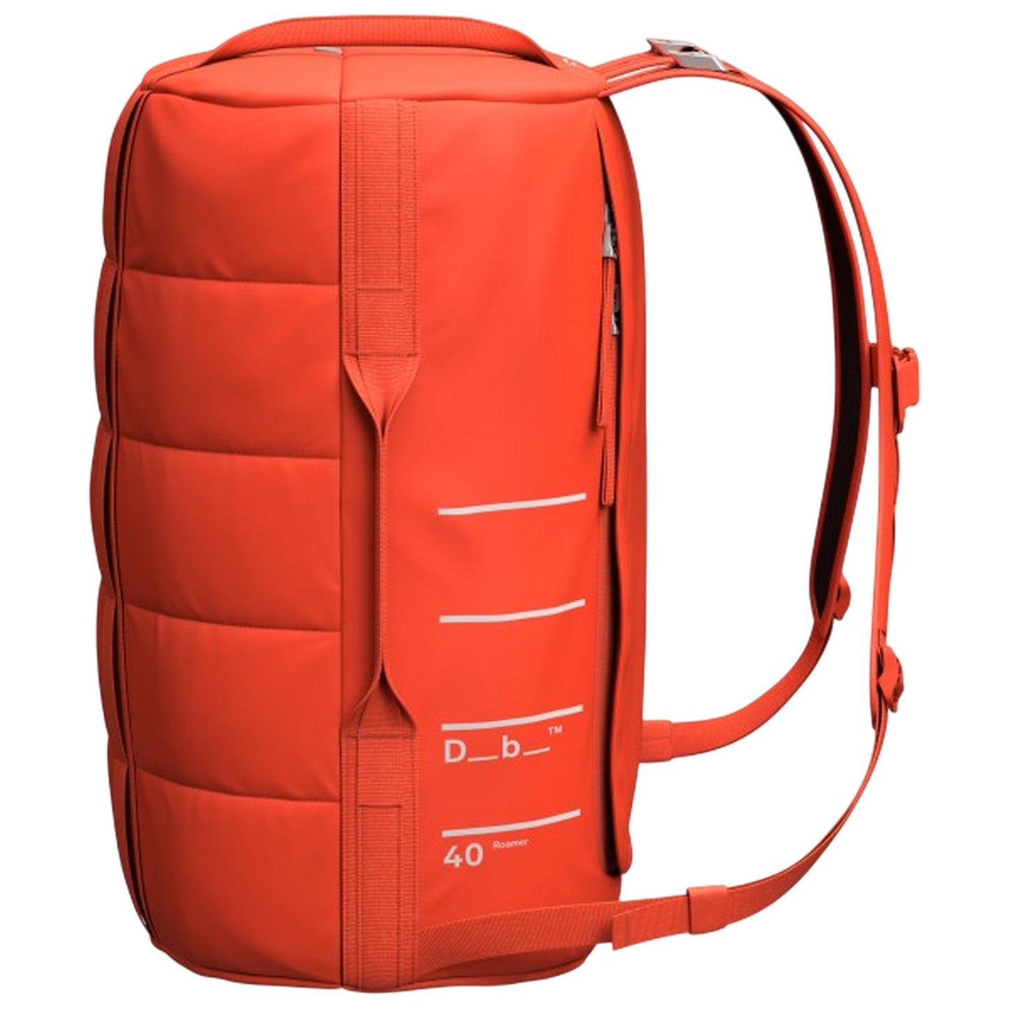 Red - Lifestyle - Db Roamer Barrel 40L Duffle Bag